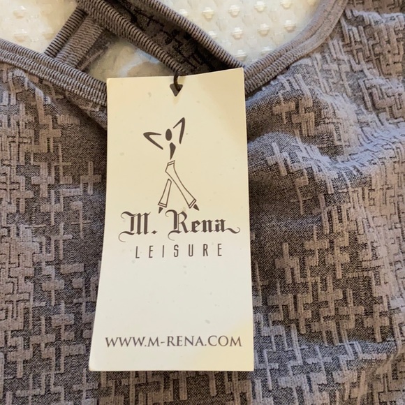 M. Rena Leisure Gray Tank - Picture 5 of 6